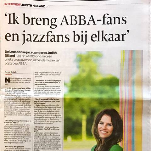 Interview Dutch Newspaper